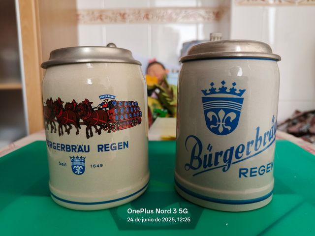 Bicchieri di birra Bürgerbräu (2)