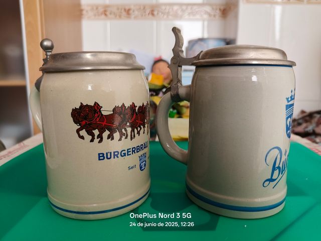 Bicchieri di birra Bürgerbräu (2)