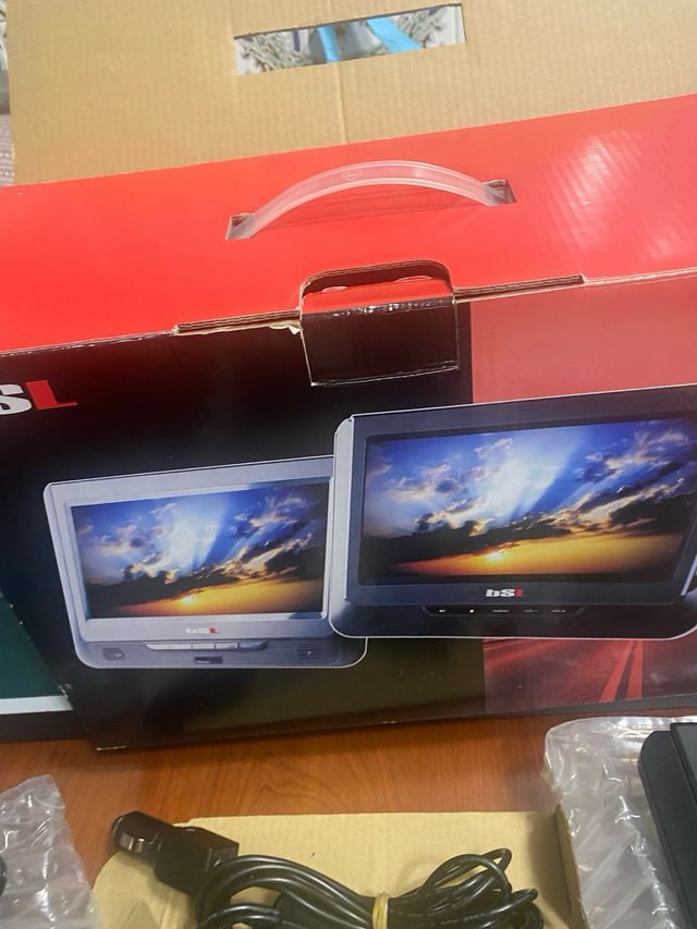 2 Reproductores DVD BSL coche