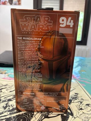 Figura The Mandalorian Carbonized Black Series