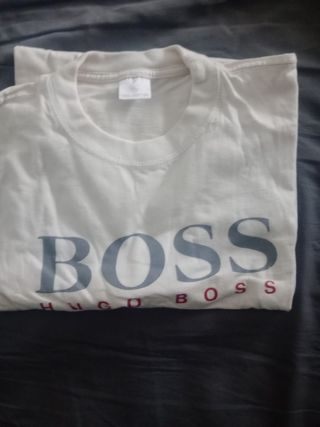 Camiseta Hugo Boss blanca