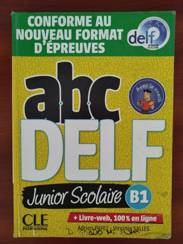 ABC Delf Junior niv.B1 + livret+CD nelle édition