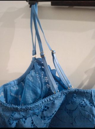 Sujetador Women'Secret azul 100B