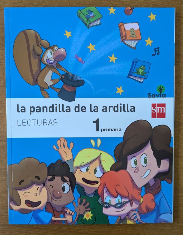 Libro lecturas La pandilla de la ardilla 1Primaria