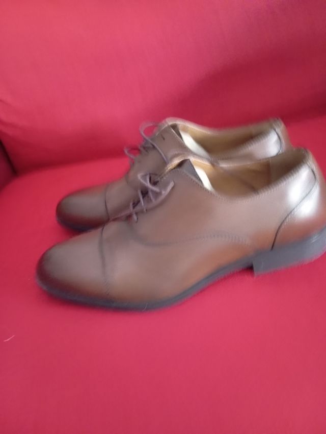 Zapatos Marrón Piel Hombre