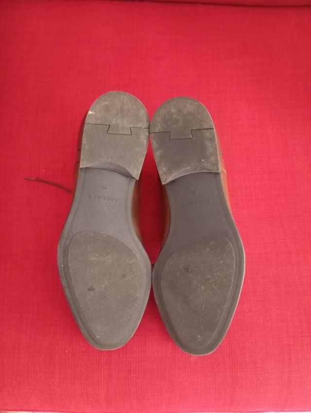 Zapatos Marrón Piel Hombre