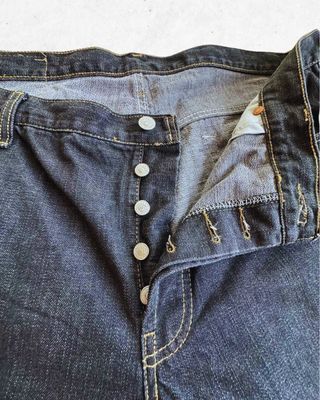 Jeans Levis 501 Original Black Size W42/L30