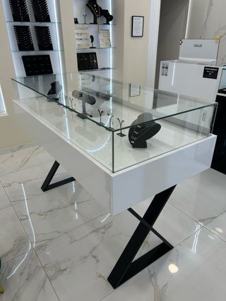 Vitrina expositora con cerradura