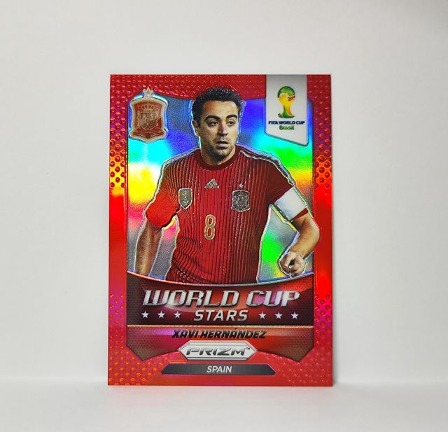 Carta Panini Xavi Hernández Mundial 2014 