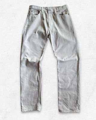 Jeans Levis 501 Original Unisex Beige W36/L36
