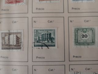 Sellos antiguos Rumanía y Hungría