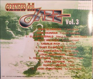 4 CDs Grandes del Jazz