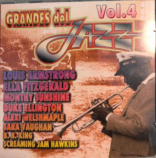 4 CDs Grandes del Jazz