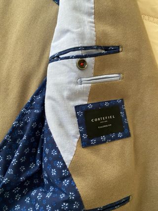 Americana de caballero  beige