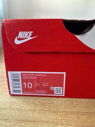 Nike Court Vision Lo Marroni - 44