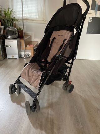 Silla paseo McLaren + plástico lluvia