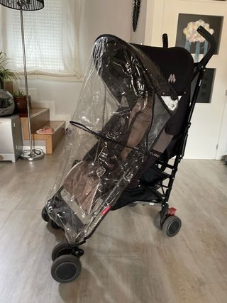 Silla paseo McLaren + plástico lluvia