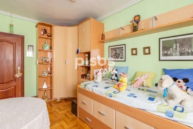 Dormitorio juvenil madera - dos tonos de madera