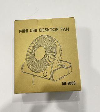 Mini ventilador USB 360º - ¡Oferta!