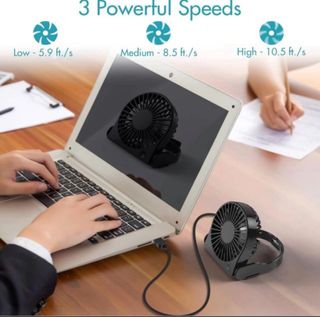Mini ventilador USB 360º - ¡Oferta!
