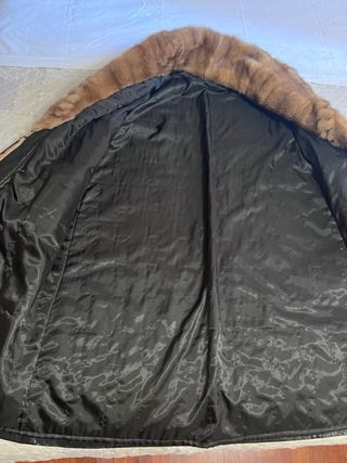 Cappotto Pelle Vera Marrone