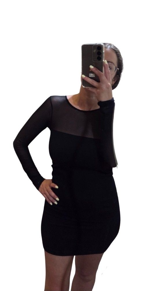 Vestido negro Zara - Talla XS-S