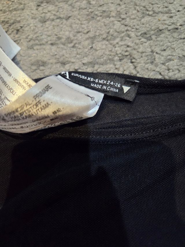 Vestido negro Zara - Talla XS-S