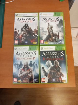 4x Assassin's Creed Xbox 360