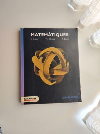 Matemàtiques 2n Batxillerat. Llibre de l'alumne