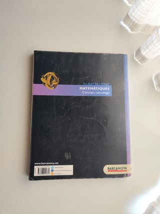 Matemàtiques 2n Batxillerat. Llibre de l'alumne