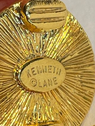 Orecchini a clip Kenneth Lane vintage