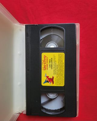 3 VHS Clásicos de Disney