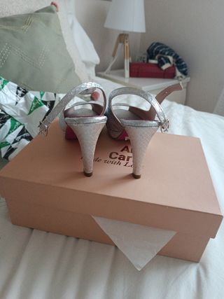 Zapatos Ana Carlo Plata - Fiesta