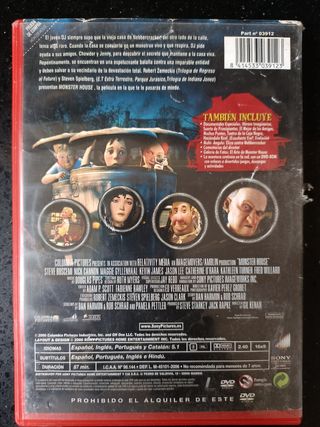 DVD Monster House (Español)