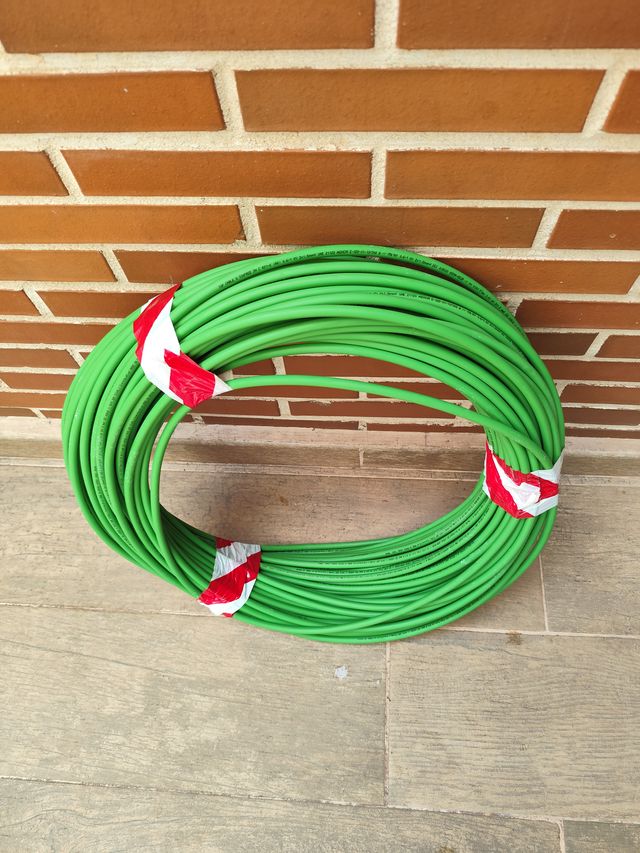 Cable eléctrico 2x1,5mm2 libre halógenos 88mts mag