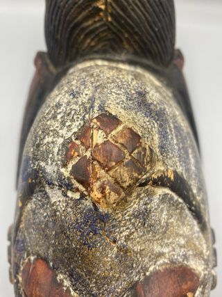 Máscara de estilo Punu, decorativa