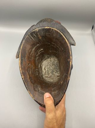 Máscara de estilo Punu, decorativa