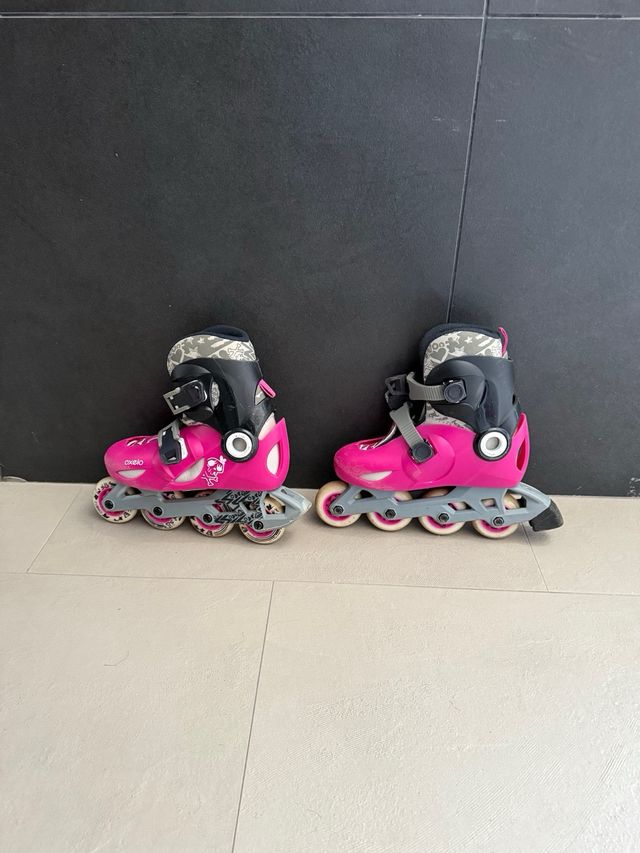 Kit patinaje: Patines, casco, conos y mochila