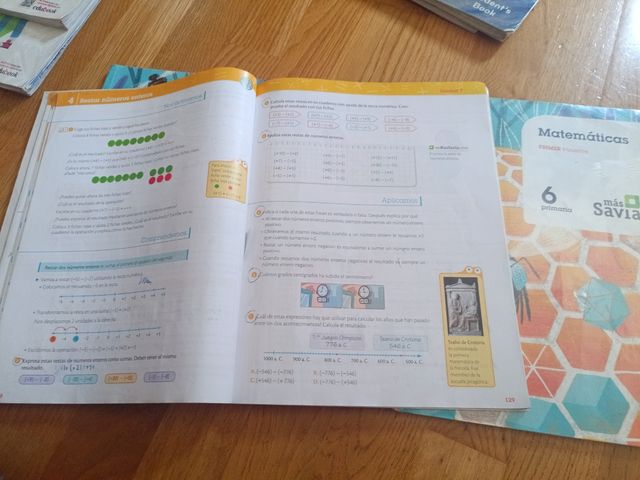 Matemáticas. 6 Primaria. Más Savia