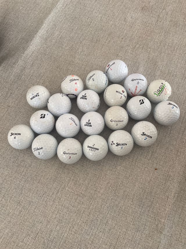 18 Pelotas Golf Variadas