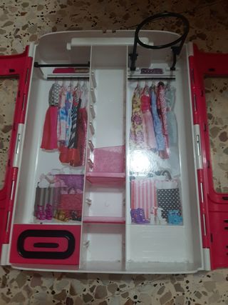 Armario portátil Barbie
