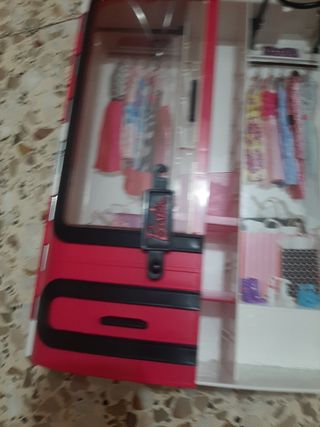 Armario portátil Barbie