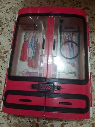 Armario portátil Barbie