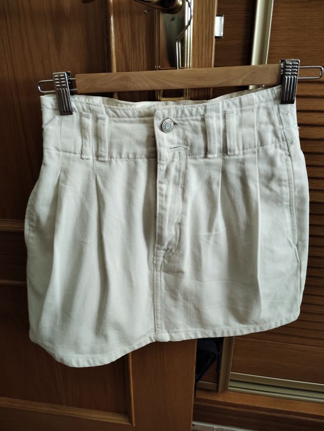 Mini Falda Blanca
