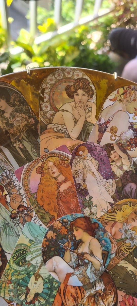 Plato decorativo Art Nouveau