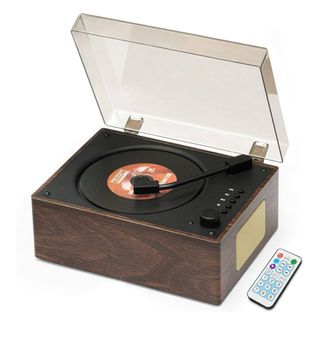 Retro mini tocadiscos CD Bluetooth