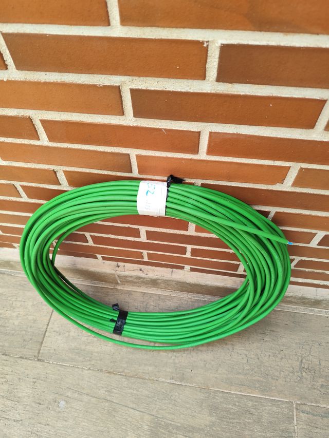 Cable eléctrico 52m 2x1,5mm2 apantallado manguera