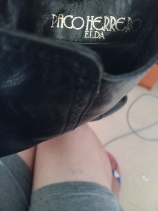 Botas Paco Herrero Elda - Piel Negra