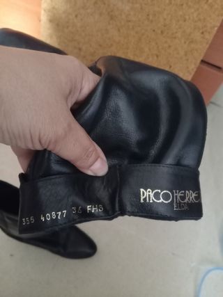 Botas Paco Herrero Elda - Piel Negra