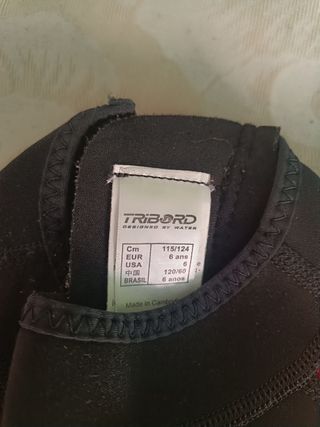 Neopreno Tribord niño